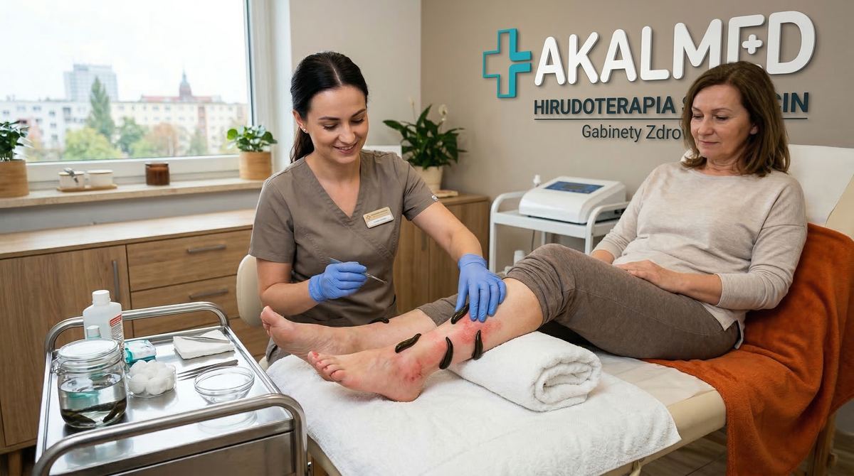 Hirudoterapia — jak wygląda zabieg pijawkami lekarskimi i czy boli